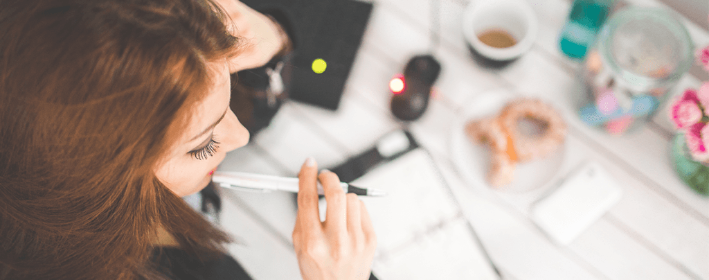 A woman contemplating ecommerce automation