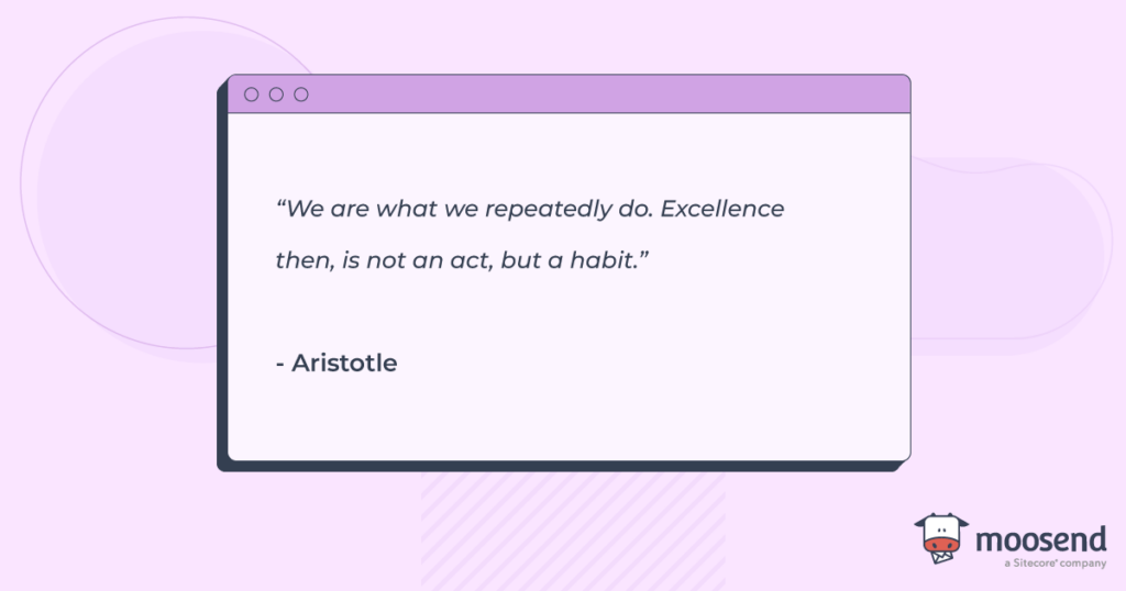 Motivational quote by Aristotle Motivational quote by Aristotle