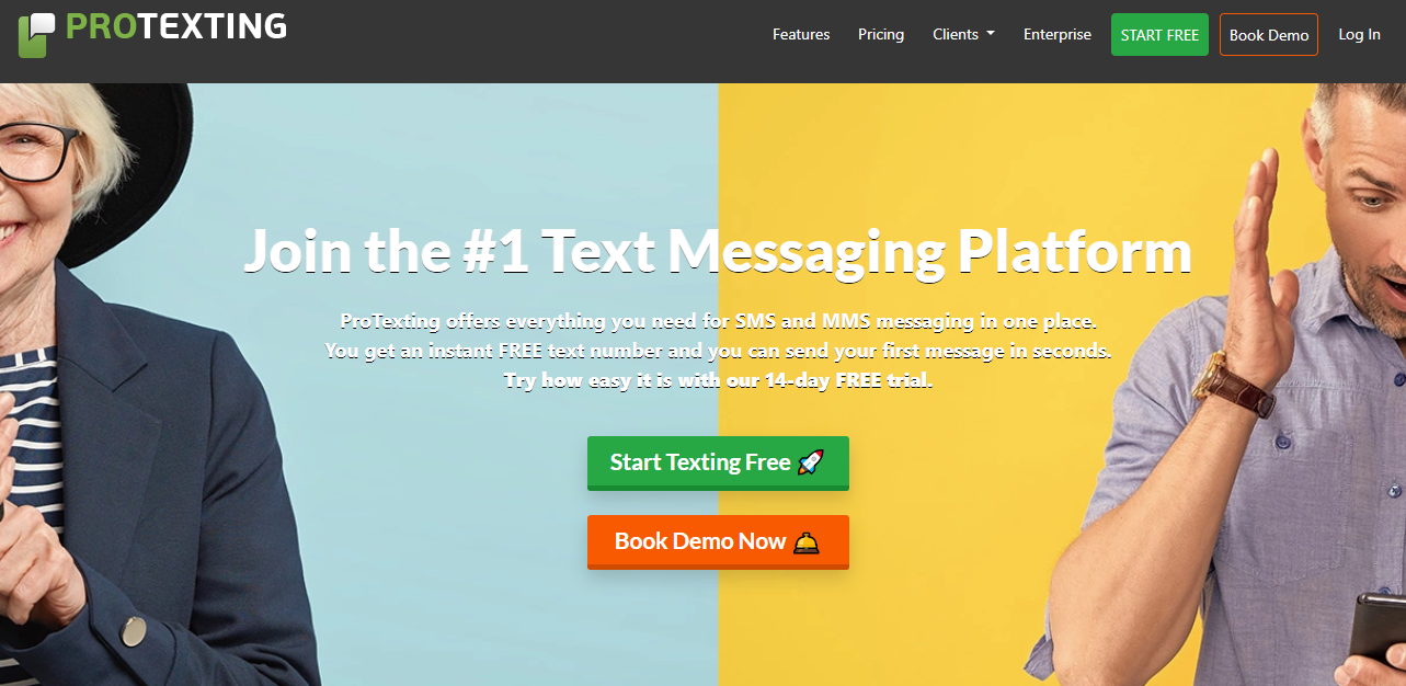 Pro Texting SMS marketing platform pro texting text messaging platform