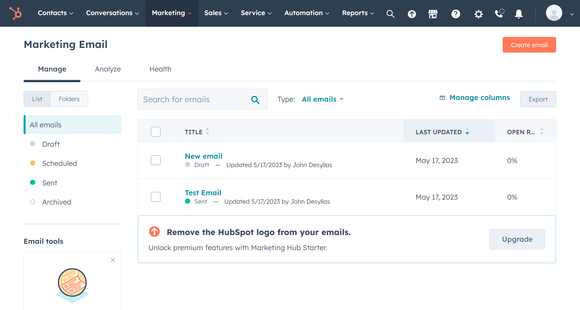 hubspot emma by marigold alternative