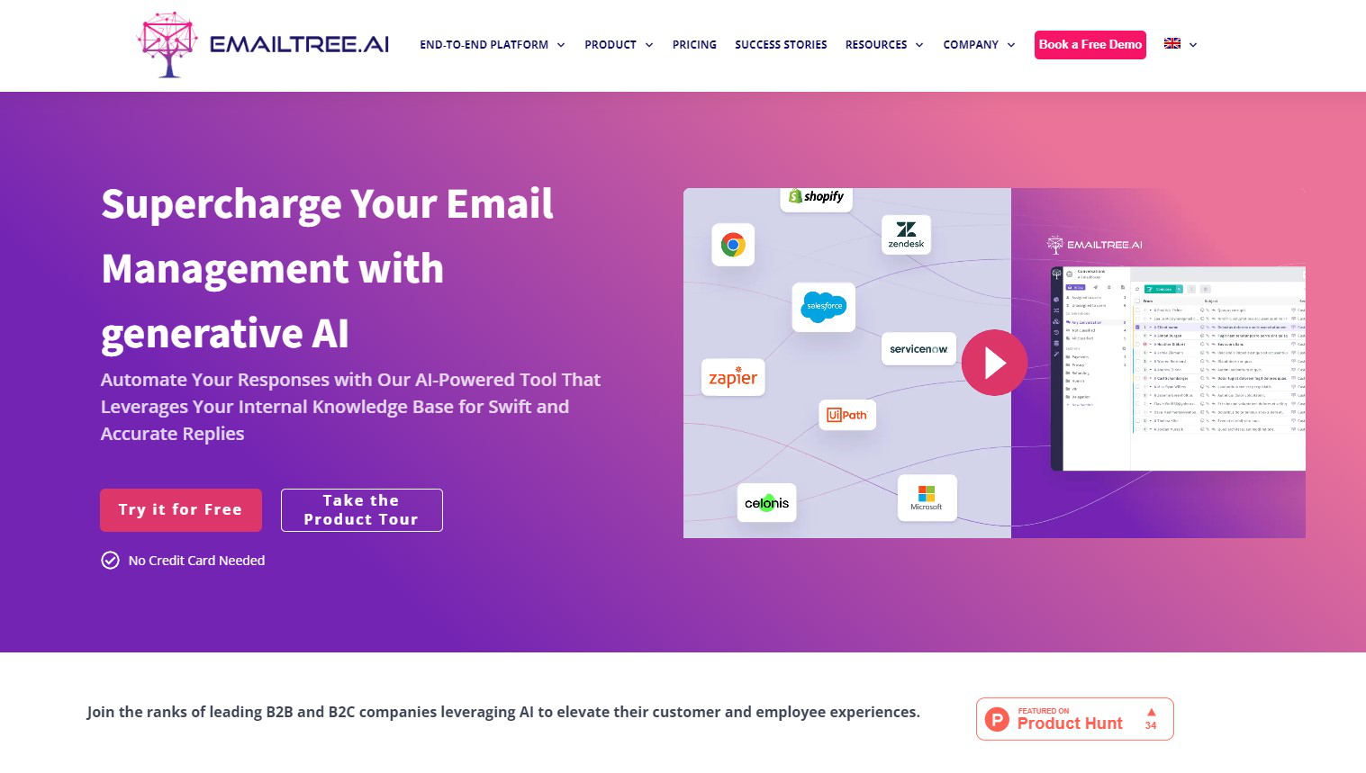 EmailTree customer service automation tool