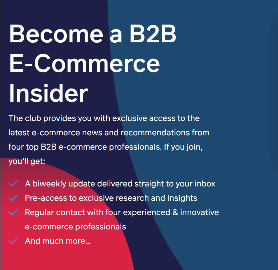 b2b ecommerce insider by sana commerce
